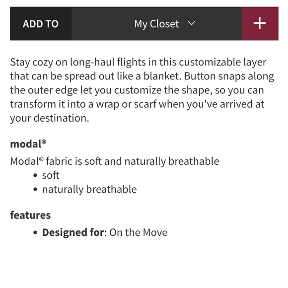 NWT Lululemon Key to Your Heart Wrap Modal - Picture 6 of 9